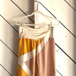 Silk Boho Tunic Mini Dress